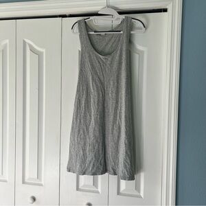 J. Crew Gray Tank Top Tie Back Dress Size Small